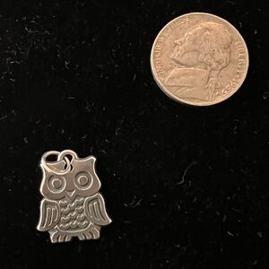 RETIRED James Avery Hooty Owl Sterling Silver Charm